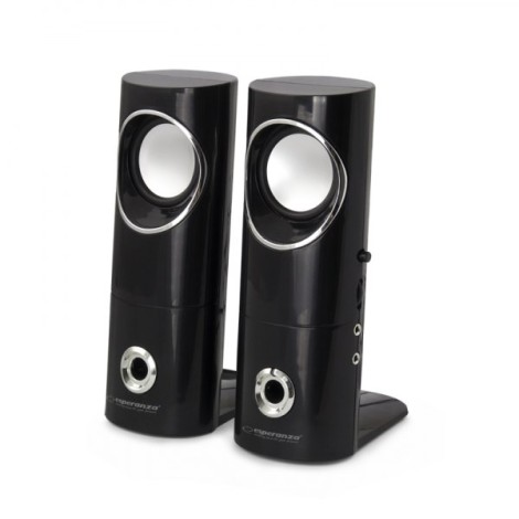 Esperanza 2.0 BEAT speaker set 2.0 channels 6 W Black