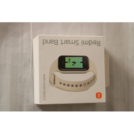SALE OUT. Redmi  Smart Band 2 Ivory | Xiaomi Redmi | Smart Band 2 | Fitness tracker | Touchscreen | Heart rate monitor | Waterproof | Bluetooth | USED, MISSING CHARGER | Ivory