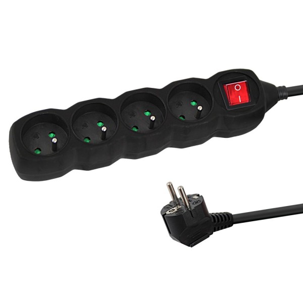 Esperanza ELK212K Power strip 4GN/1, 5M ...