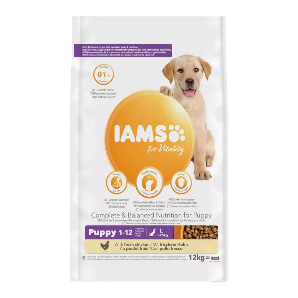 IAMS for Vitality Puppy Large Breed ...