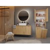 Topeshop NEL 2K DK ART KPL bathroom storage cabinet Oak
