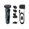 Braun | Shaver | 51-M4500cs | Operating time (max) 50 min | Wet & Dry | Black/Blue