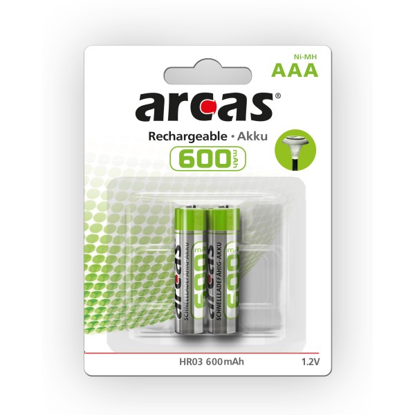 ARCAS NI-MH R03 MICRO AAA 600mA ...