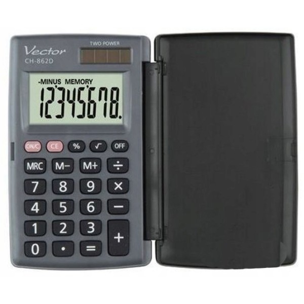 Vector KAV CH-862D pocket calculator with ...
