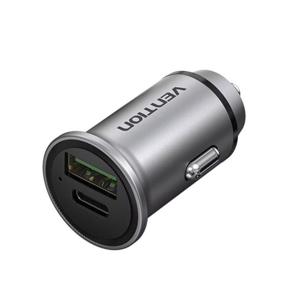 MOBILE CHARGER CAR USB/2P GRAY FFBH0 ...