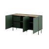 3D2SZ ONDA chest of drawers 150x45xH85 green