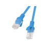 PATCHCORD KAT.5E UTP 1.5M NIEBIESKI FLUKE PASSED LANBERG 10-PACK