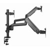 Gembird MA-DA3-01 monitor mount / stand 68.6 cm (27") Black Desk