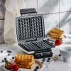 Adler Waffle maker | AD 3085 | 1200 W | Number of pastry 2 | Waffle | White