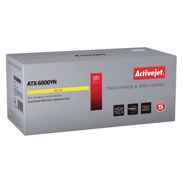 Activejet ATX-6000YN Toner (replacement for Xerox ...