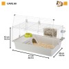 FERPLAST Cavie 80 - Cage  - 77x42 cm