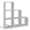 Topeshop STEP BIEL 3X3 living room bookcase