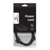 Gembird PC-186-VDE-3M power cord with VDE approval 3 meter Black