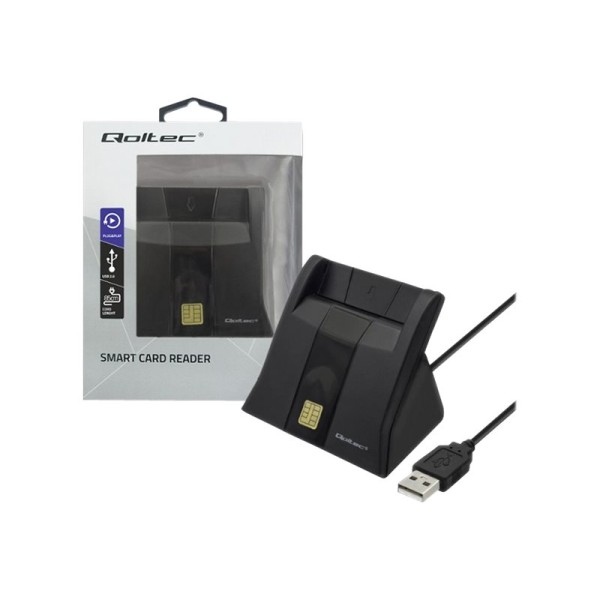 QOLTEC Smart chip ID card scanner ...
