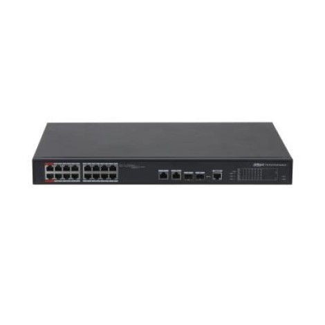 Switch|DAHUA|Type L2|Desktop/pedestal|90 Watts|PFS4218-16ET-240-V3