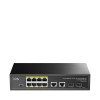 Cudy GS1010PS2 network switch Unmanaged Gigabit Ethernet (10/100/1000) Power over Ethernet (PoE) Black