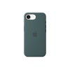Apple iPhone 16e Silicone Case – Lake Green