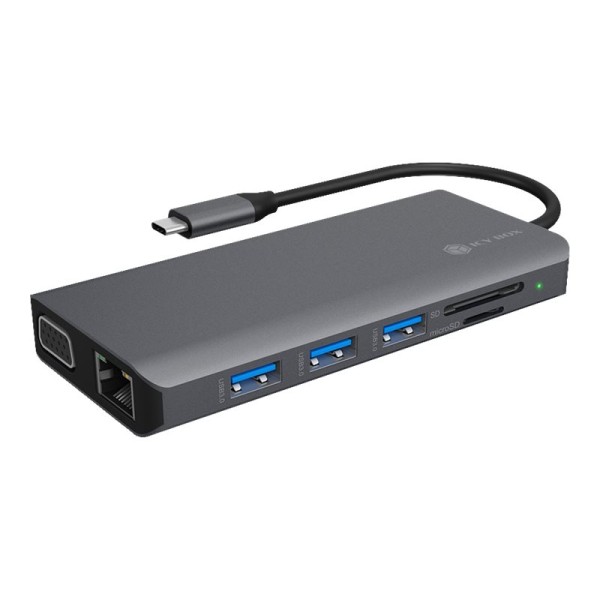 ICY BOX IB-DK4070-CPD USB Type-C Docking