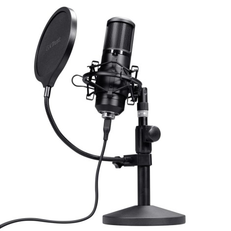 Trust GXT 269 Emita II Black Studio microphone