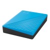 External HDD|WESTERN DIGITAL|My Passport|4TB|USB 2.0|USB 3.0|USB 3.2|Colour Blue|WDBPKJ0040BBL-WESN