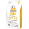 BRIT Care Mini Hair&Skin Salmon&Herring - dry dog food - 2 kg