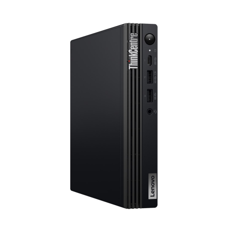 Lenovo ThinkCentre M70q Gen 5 Intel® Core™ i3 i3-14100T 8 GB DDR5-SDRAM 256 GB SSD Windows 11 Pro Mini PC Black