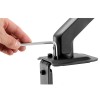 Maclean MC-906 Monitor Mount Holder Desk Table Mount 17" - 27" Adjustable Rotatable VESA 7 kg