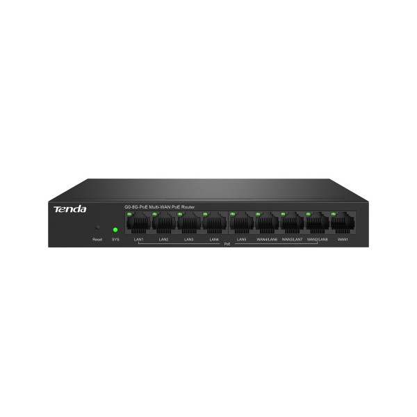 Tenda G0-8G-PoE wired router Gigabit Ethernet ...