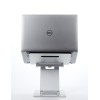 POUT Eyes3 Lift - Aluminium telescopic laptop stand, silver grey