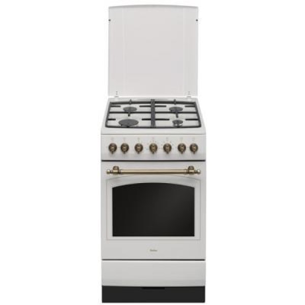 Amica 515GE2.33ZpMsDpA(Ci) Freestanding cooker Gas Ivory ...