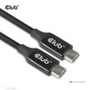 CABLE USB-C TO USB-C 5M/M/M CAC-1535 CLUB3D