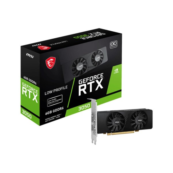 Graphics Card|MSI|NVIDIA GeForce RTX 3050|6 GB|GDDR6|96 ...