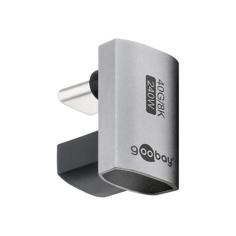 Goobay 74445 USB-C Adapter 180° U-Shape, USB4 | Goobay