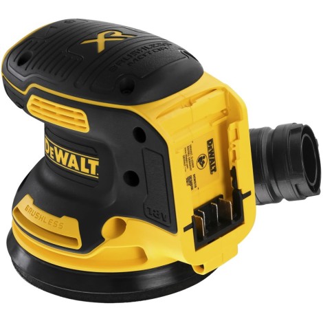 DeWALT DCW210NT-XJ portable sander Random orbital sander 12000 RPM Black, Yellow