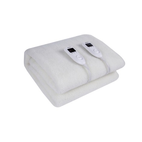 Camry | Electirc heating under-blanket with timer | CR 7421 | Number of heating levels 5 | Number of persons 2 | Washable | Remote control | Syntetic wood | 2 x 60 W | White