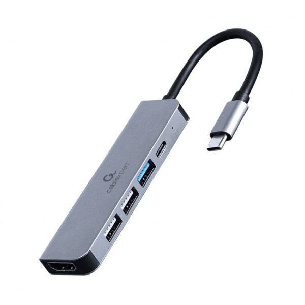 Gembird A-CM-COMBO5-03 USB Type-C 5-in-1 multi-port ...