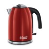 Russell Hobbs 20412-70 electric kettle Black, Red, Stainless steel
