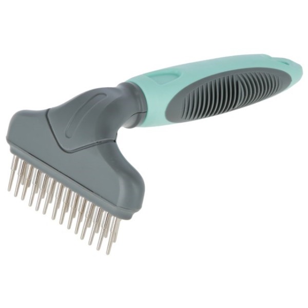 KERBL Double-row comb with rotating teeth ...