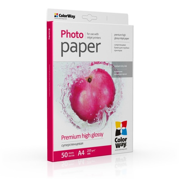 ColorWay Premium Highglossy Photo Paper, 255g/m, ...
