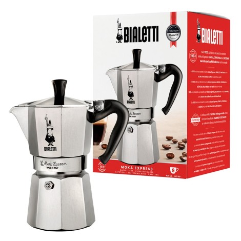 Bialetti Moka Express Moka pot 0.55 L Black, Silver