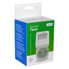 GreenBlue GB605 E Interruptor Horario Digital - Temporizador - Programador, Carga máx. 16A, IP20