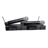 Shure SLXD24DE/B58-G59 - Podwójny cyfrowy system bezprzewodowy z dwoma nadajnikiami/mikrofonami "do ręki"