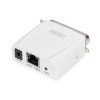 Digitus | Fast Ethernet Print Server, 1-Port 1x RJ45, 1x DB-36-pin male Centronics | DN-13001-1 | White