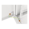 LANBERG Wall mount 19in 12U 600x600 grey