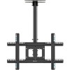 ONKRON Ceiling mount for TV 32"-80" max 68 kg, tilt-swivel, black