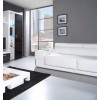 Cama high display cabinet SAMBA white/black gloss