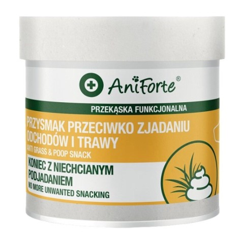 AniForte Przysmak przeciwko zjadaniu odchodów i trawy dla psa 50g