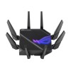 Wifi 6 802.11ax Quad-band Gigabit Gaming Router | ROG GT-AXE16000 Rapture | 802.11ax | 1148+4804+4804+48004 Mbit/s | 10/100/1000 Mbit/s | Ethernet LAN (RJ-45) ports 4 | Mesh Support Yes | MU-MiMO Yes | No mobile broadband | Antenna type External/Internal 