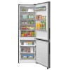 Midea Refrigerator | MDRB548MME46 | Energy efficiency class E | Free standing | Combi | Height 186 cm | No Frost system | Fridge net capacity 271 L | Freezer net capacity 130 L | 35 dB | Grey