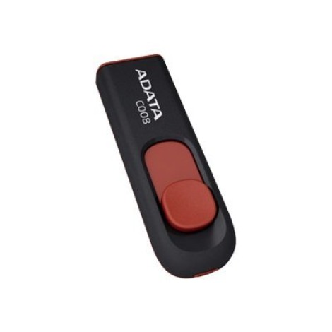 ADATA | C008 | 64 GB | USB 2.0 | Black/Red